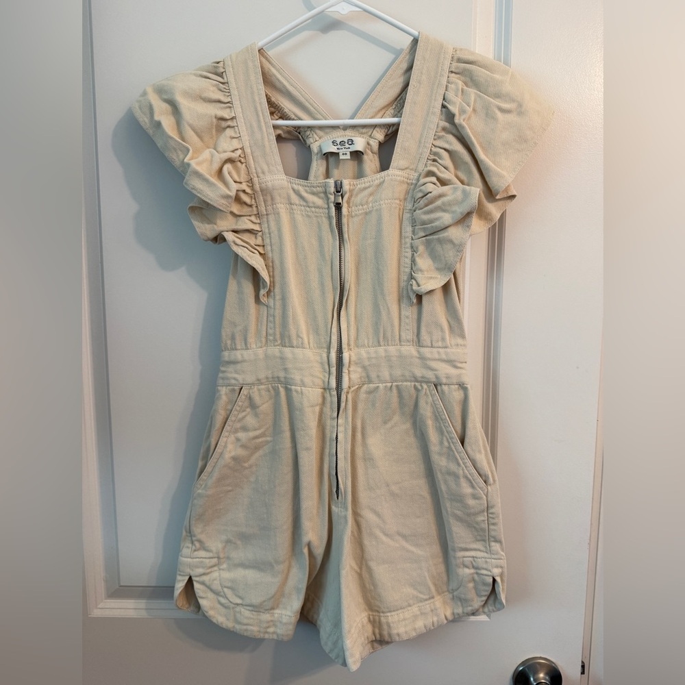 Sea New York Ruffle Sleeve Romper